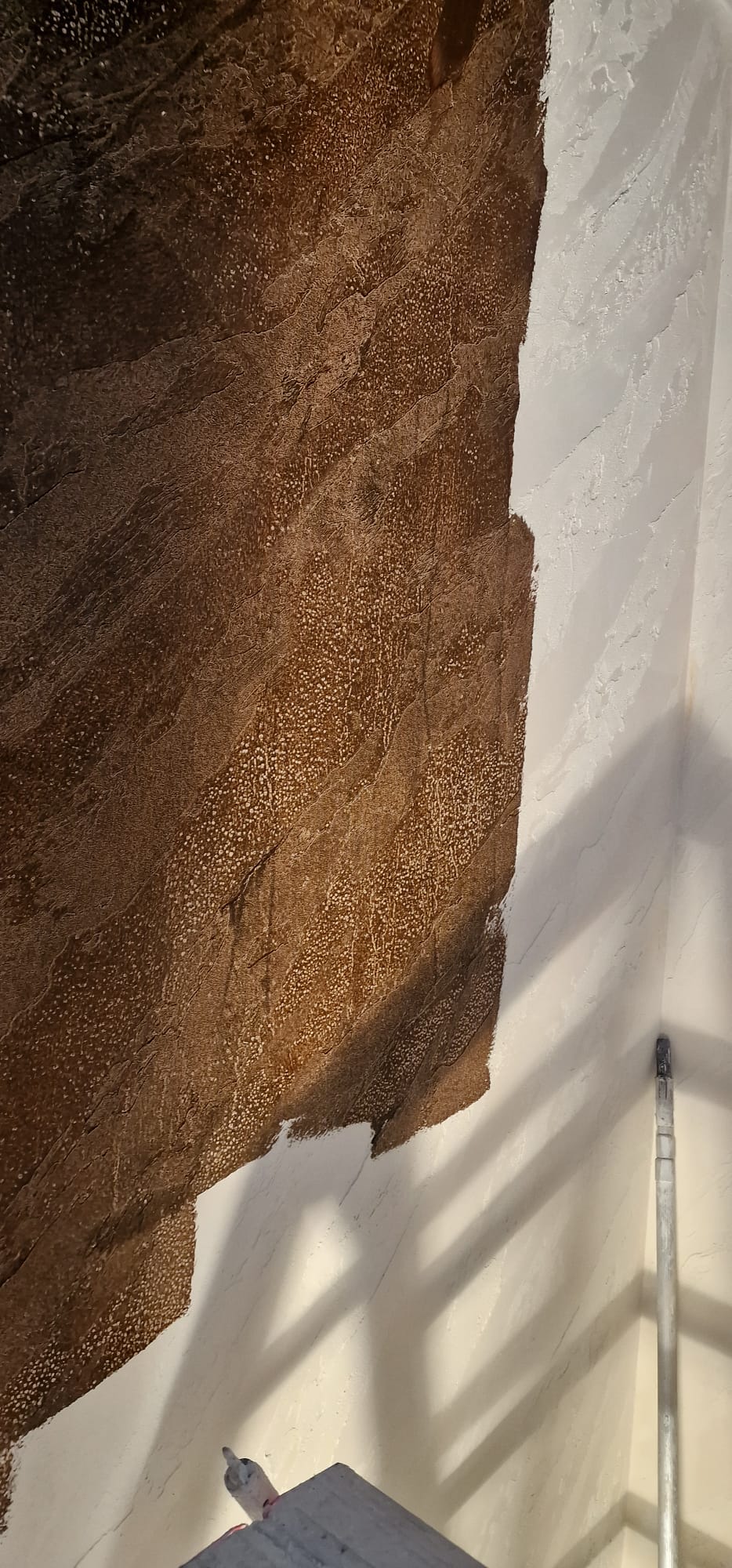 Moderne wanddecoratie slaapkamer, rustgevende tinten